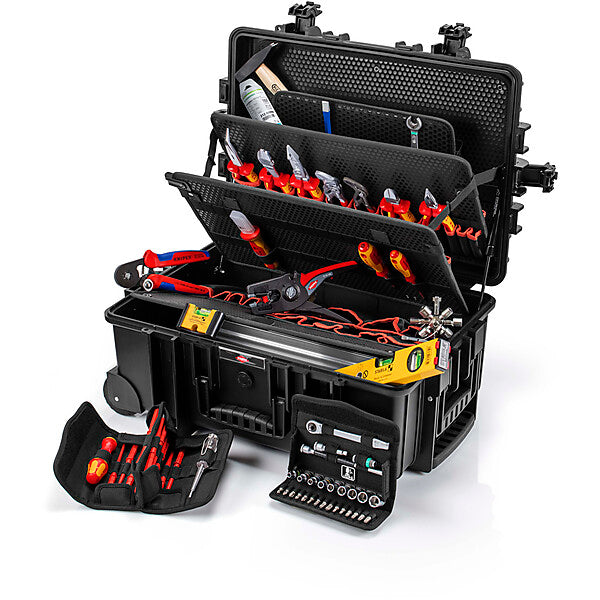 KNIPEX Werkzeugkoffer best., flugtauglich 00 21 37